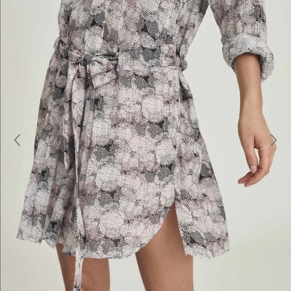 Reiss Multicolor Patterned Mini Dress - Picture 3 of 14